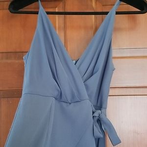 Periwinkle blue jumpsuit